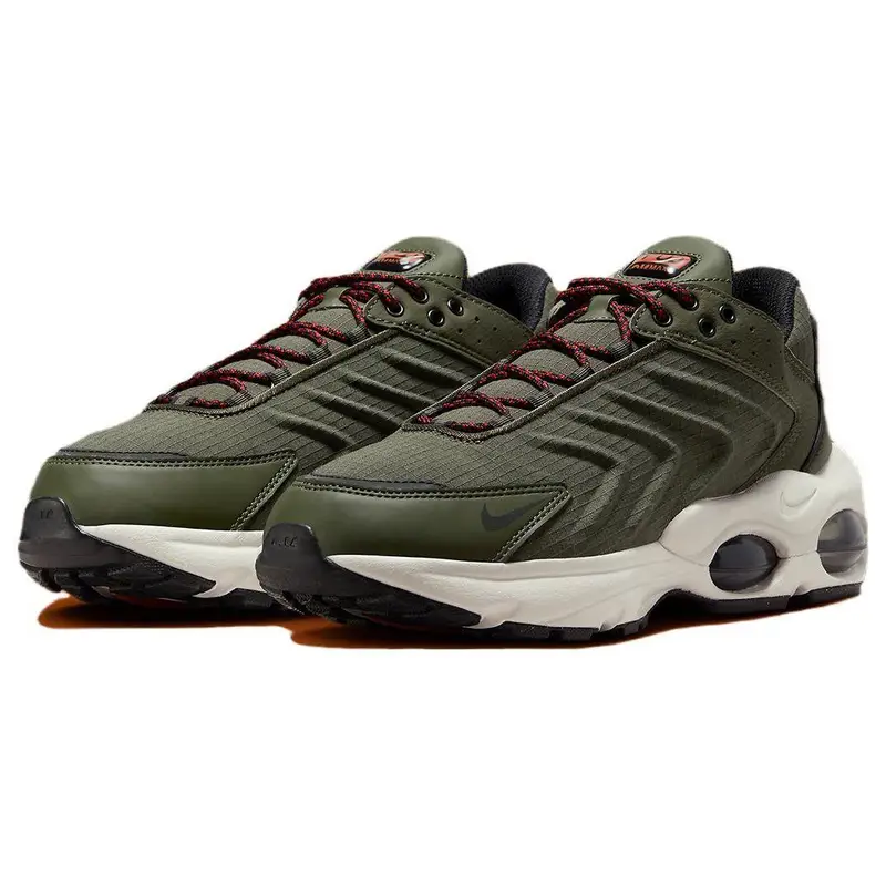 Nike Sneakers Uomo Air Max TW Cachi Cargo Verde e Nero miniatura 2