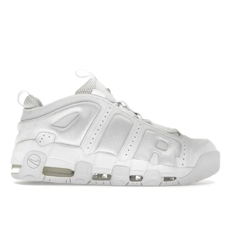 Sneakers da Uomo Nike Air More Uptempo Low Triple White FZ3055-100 40