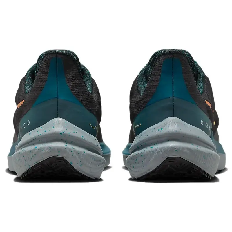 Nike Sneakers da uomo Air Winflo 9 Shield nere e blu con dettagli miniatura 2