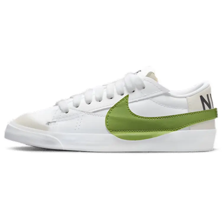 Sneakers da uomo Nike Blazer Low 77 Jumbo Bianco Clorofilla Latte di Cocco Nero DV9122-131 44 5