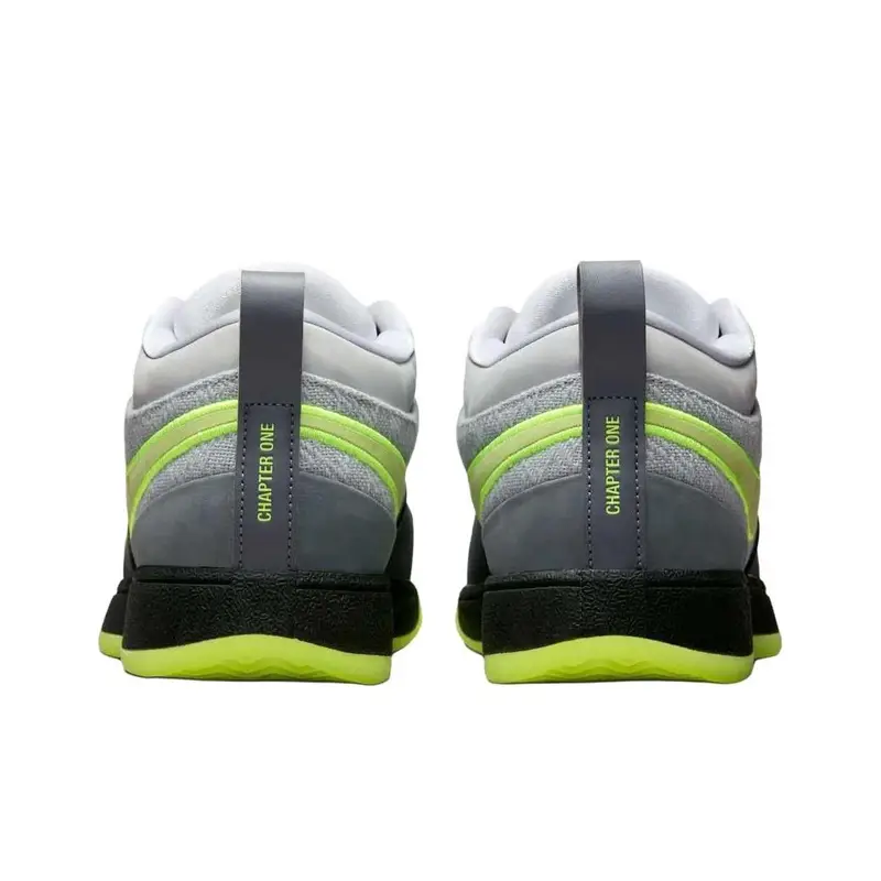 Sneakers da uomo Nike Book 1 EP Neon 95 Verde Fumo Chiaro-Grigio Volt IO9704-001 43 miniatura 2