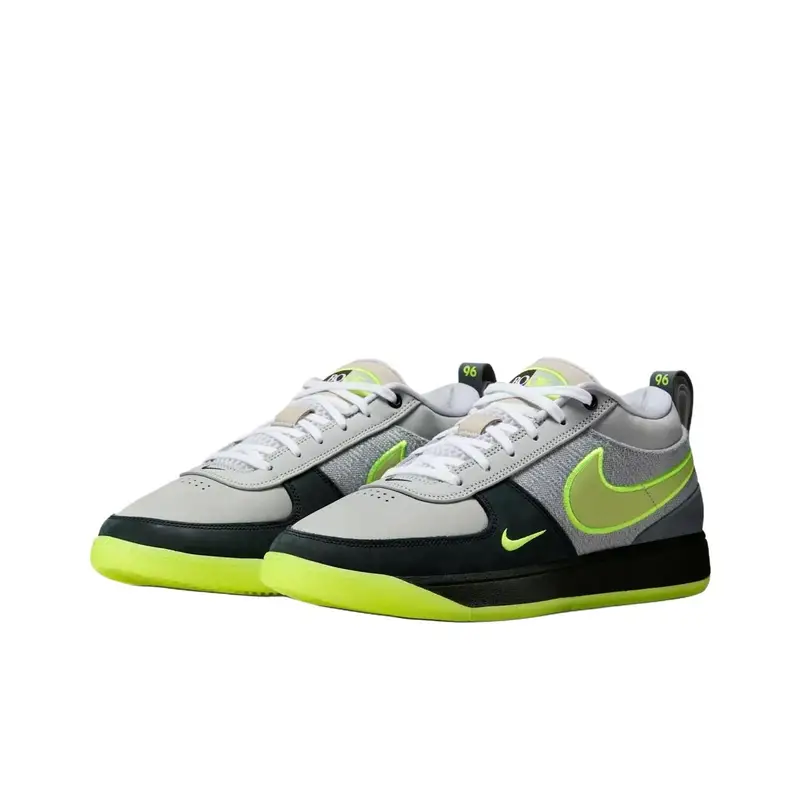 Sneakers da uomo Nike Book 1 EP Neon 95 Verde Fumo Chiaro-Grigio Volt IO9704-001 43 miniatura 5