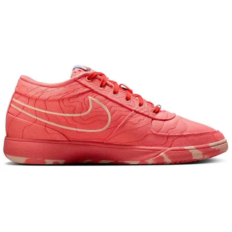 Sneakers da uomo Nike Book 1 Textile EP Sedona Arancione Gomma da masticare Bianco-Onice IB8053-800 40 5 miniatura 4