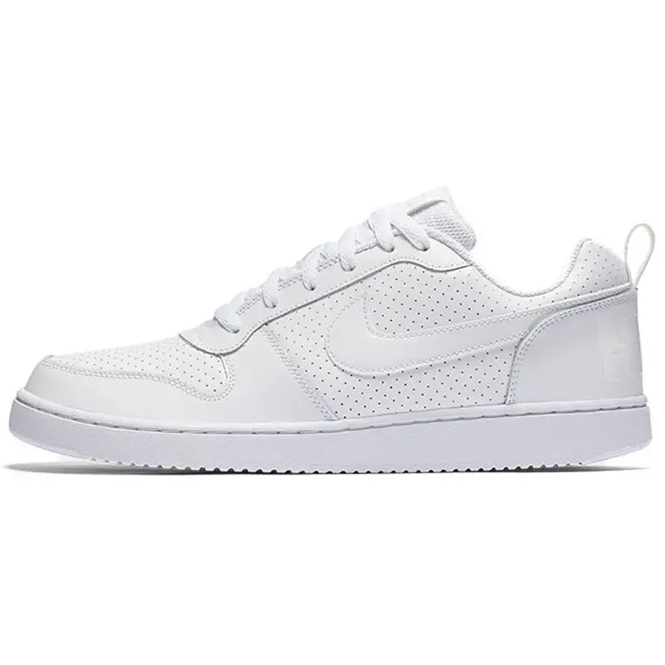 Sneakers da uomo Nike Court Borough Low Triple White Bianco-Bianco 838937-111 40 5