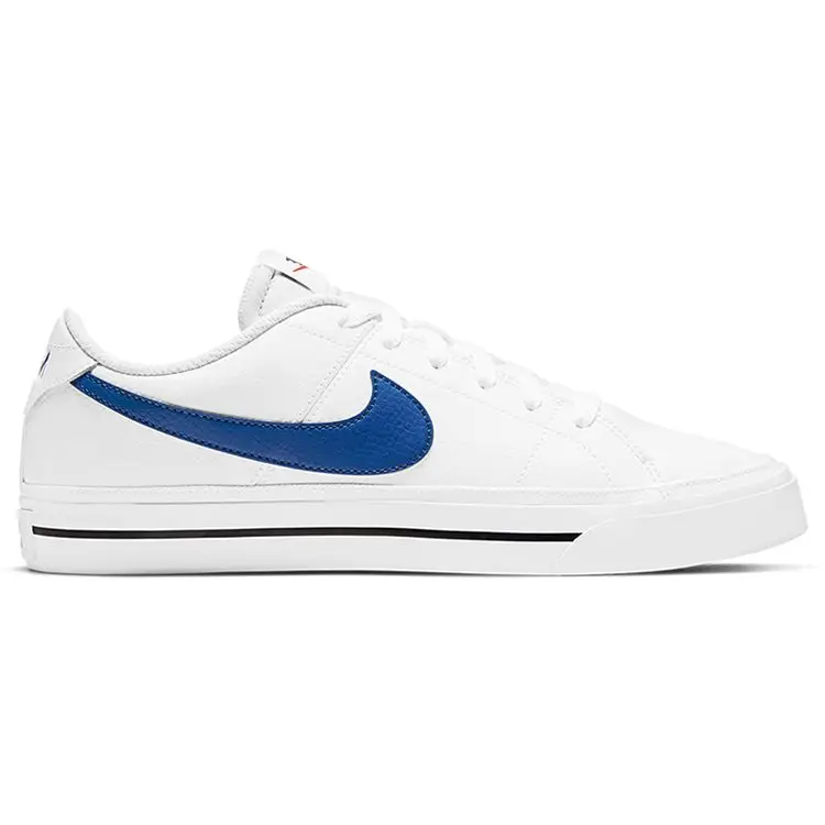 Sneakers da uomo Nike Court Legacy Bianche Gioco Reale Nere CU4150-101 42 5 miniatura 4