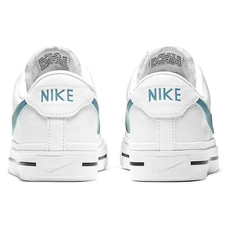 Sneakers da Uomo Nike Court Legacy Bianco Ceruleo Gomma-Marrone Chiaro CU4150-104 44 miniatura 4