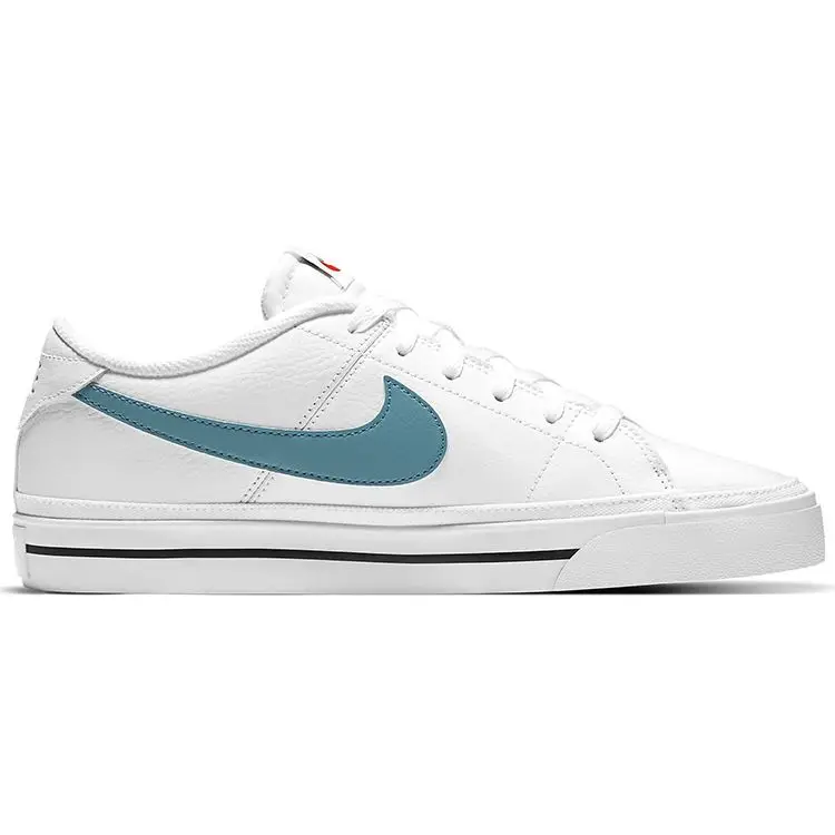 Sneakers da Uomo Nike Court Legacy Bianco Ceruleo Gomma-Marrone Chiaro CU4150-104 44 miniatura 5