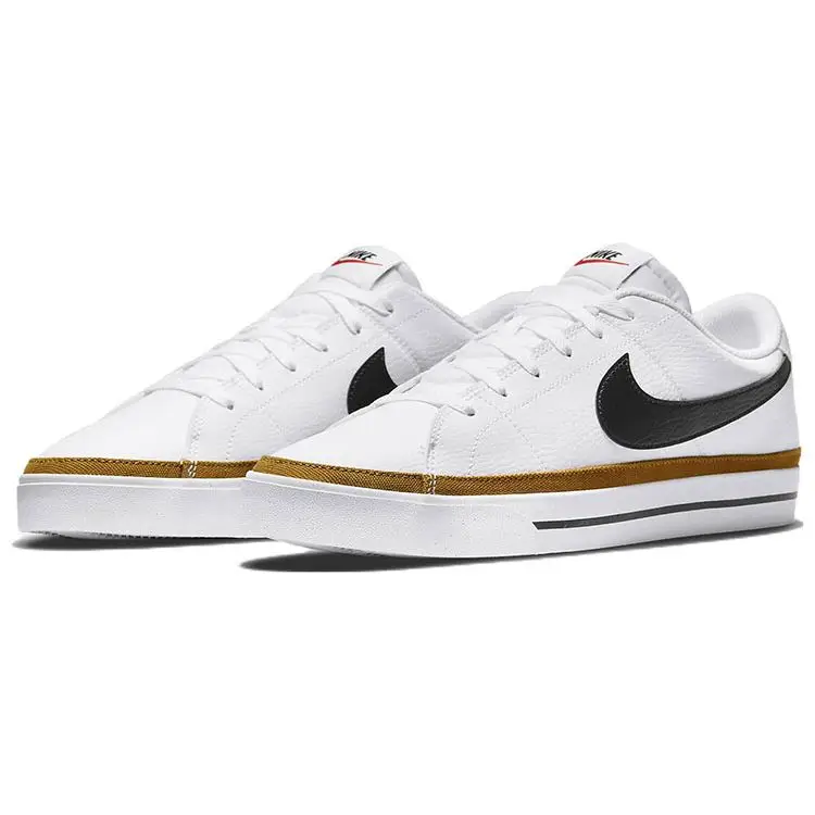 Nike Sneakers da uomo Court Legacy Next Nature Bianco Ocra e Nero miniatura 5
