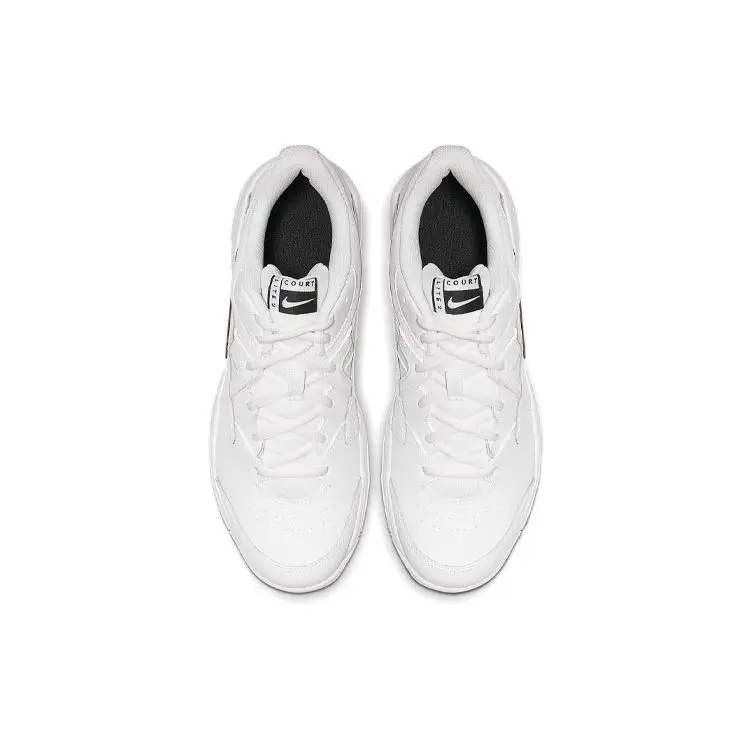 Nike Sneakers da uomo Court Lite 2 bianche e nere miniatura 4
