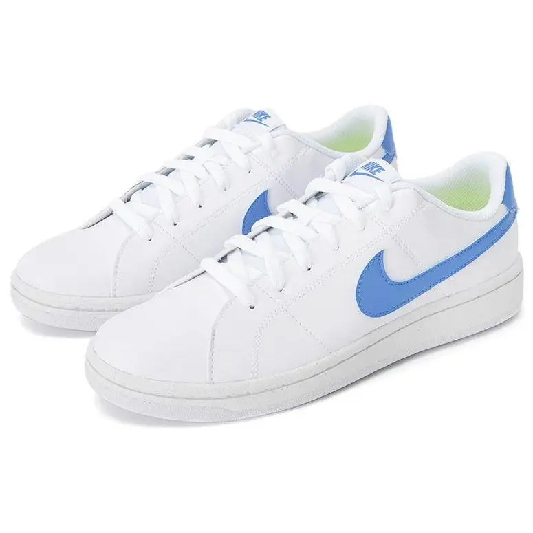 Sneakers da uomo Nike Court Royale 2 Next Nature Bianche Azzurro Foto Chiaro DH3160-103 44 5 miniatura 5