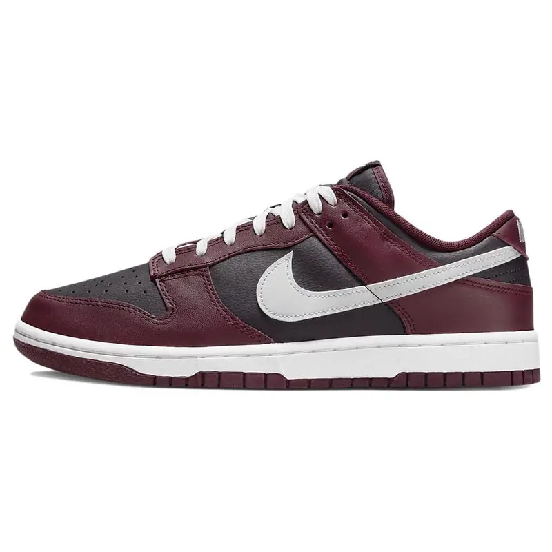 Sneakers da uomo Nike Dunk Low Dark Beetroot Rosso Bianco DJ6188-600 41