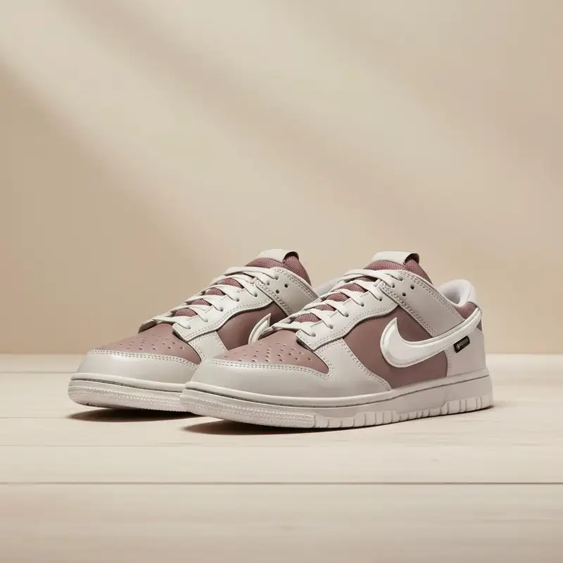Sneakers da uomo Nike Dunk Low GORE-TEX Osso Chiaro Marrone Vison Zafferano HQ2053-002 38 5 miniatura 3