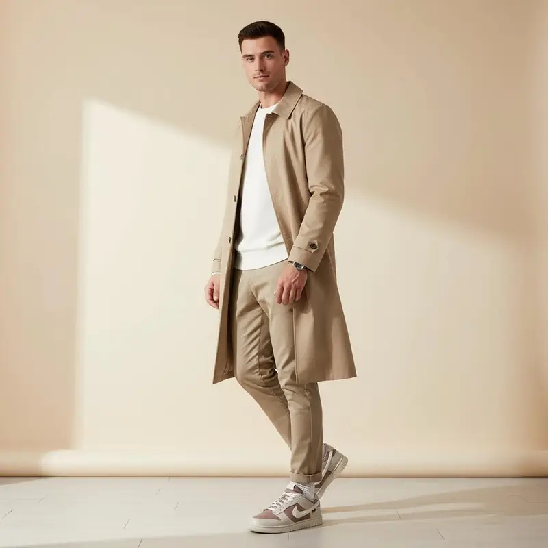 Sneakers da uomo Nike Dunk Low GORE-TEX Osso Chiaro Marrone Vison Zafferano HQ2053-002 47 miniatura 4