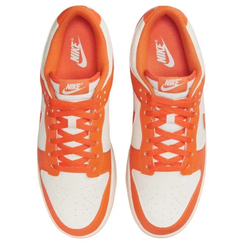 Sneakers da uomo Nike Dunk Low Syracuse 2025 Arancione Avorio pallido Arancione sicurezza HF5441-106 44 5 miniatura 2