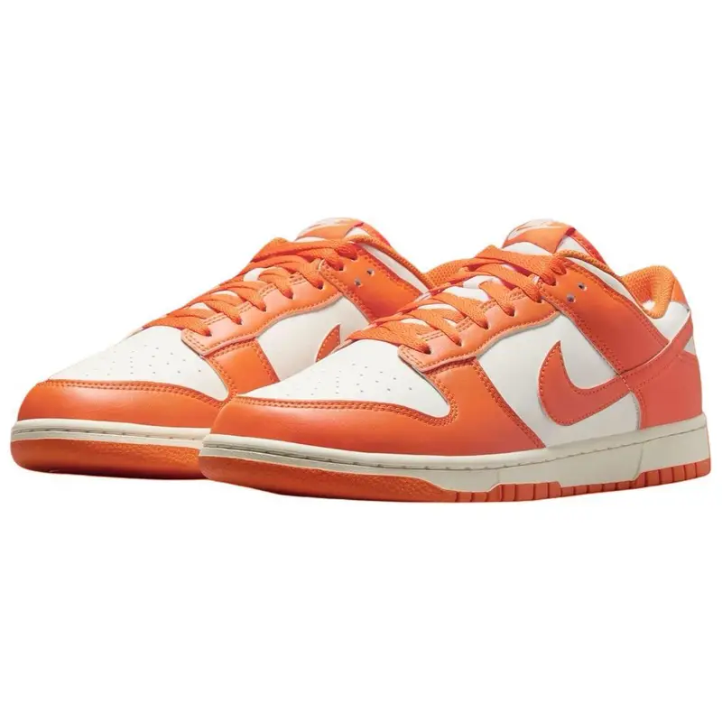 Sneakers da uomo Nike Dunk Low Syracuse 2025 Arancione Avorio pallido Arancione sicurezza HF5441-106 44 5 miniatura 3