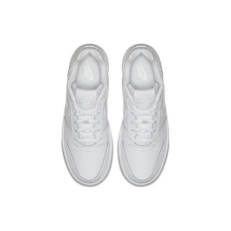 Sneakers da uomo Nike Ebernon Low Triple White Bianco-Bianco AQ1775-100 40 5 miniatura 5