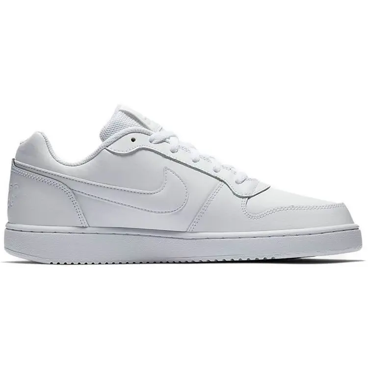 Sneakers da uomo Nike Ebernon Low Triple White Bianco-Bianco AQ1775-100 44 miniatura 3