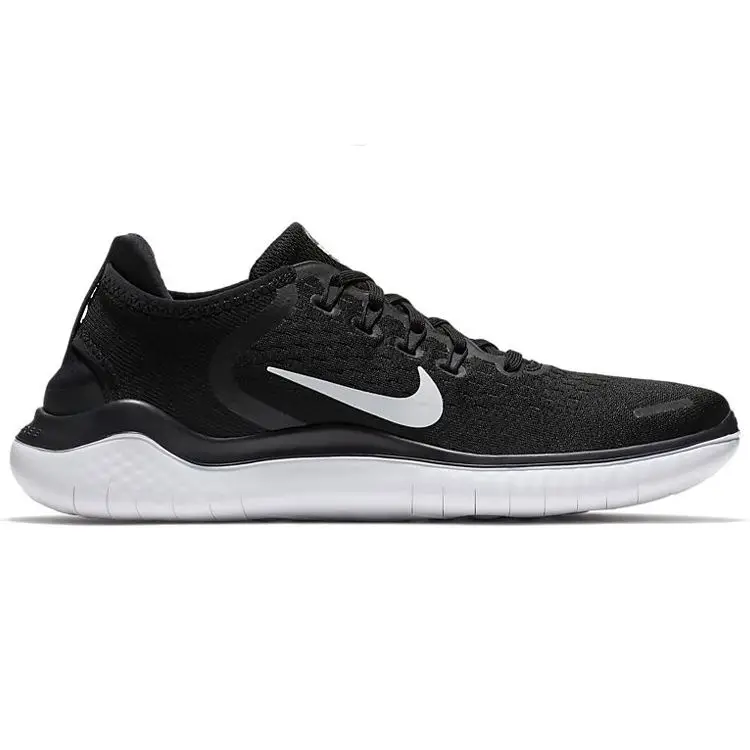 Sneakers da uomo Nike Free RN 2018 Nere Bianche 942836-001 42 miniatura 2