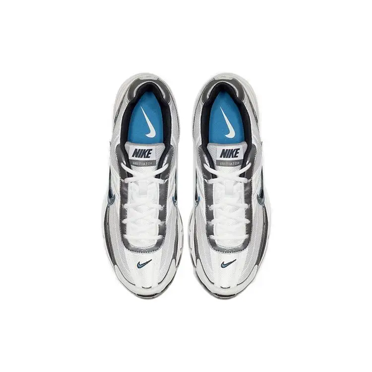Sneakers da uomo Nike Initiator Metallic Cool Grey Bianco Ossidiana 394055-101 44.5 miniatura 2