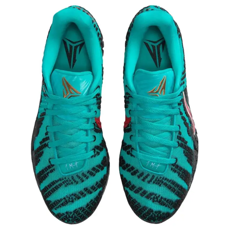 Sneakers da uomo Nike Ja 3 EP Verde Turbo Azzurro Nero Bianco HF2794-300 43 miniatura 5