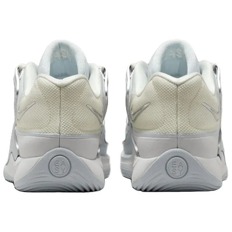 Sneakers da uomo Nike KD 18 EP Soft Pearl Grigio Platino Puro Bianco Summit HV1991-001 38 5 miniatura 3