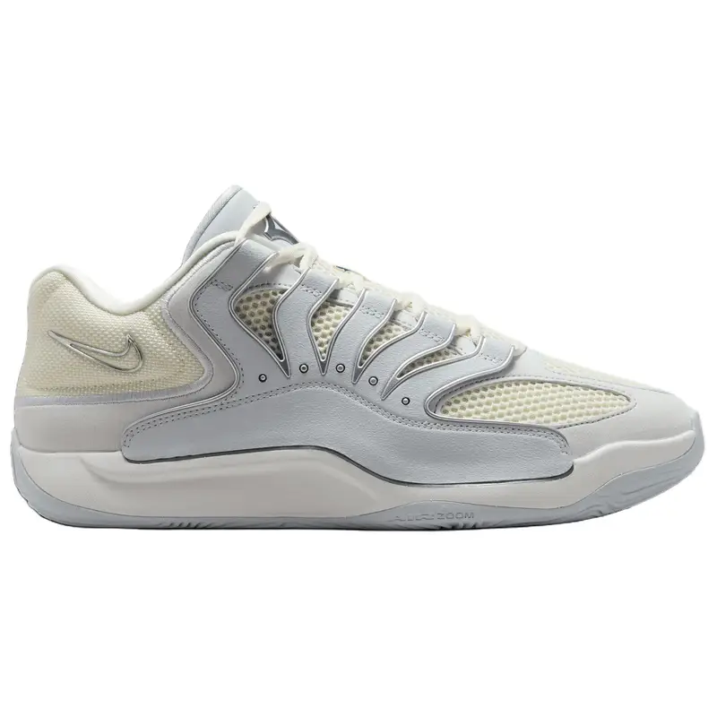 Nike Sneakers da uomo KD 18 EP Soft Pearl Grigio Platino e Bianco miniatura 5