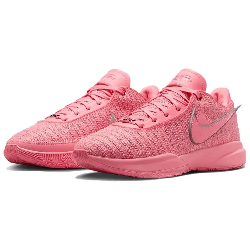 Nike Sneakers Uomo LeBron 20 EP Rosa Metallizzato miniatura 2