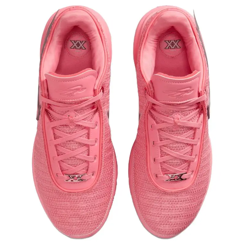 Nike Sneakers Uomo LeBron 20 EP Rosa Metallizzato miniatura 4