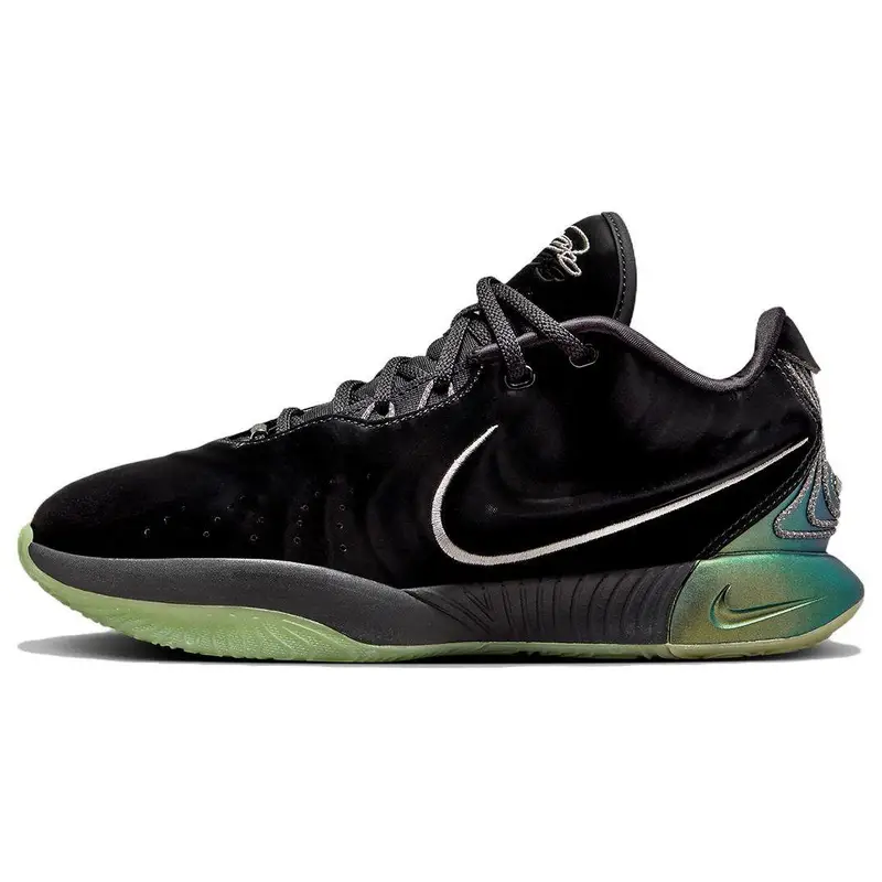 Sneakers da uomo Nike LeBron 21 EP Tahitian Nero Grigio Particellare Grigio Lupo FB2236-001 42 5