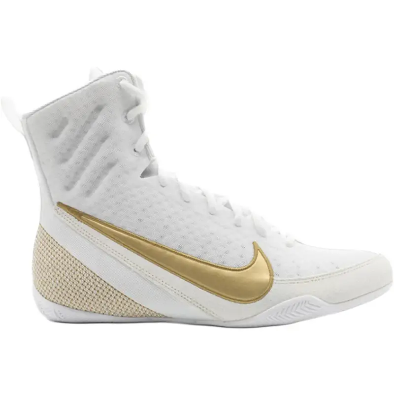 Sneakers da uomo Nike Machomai 3 Bianco Oro Metallizzato HF7333-100 44 5 miniatura 3