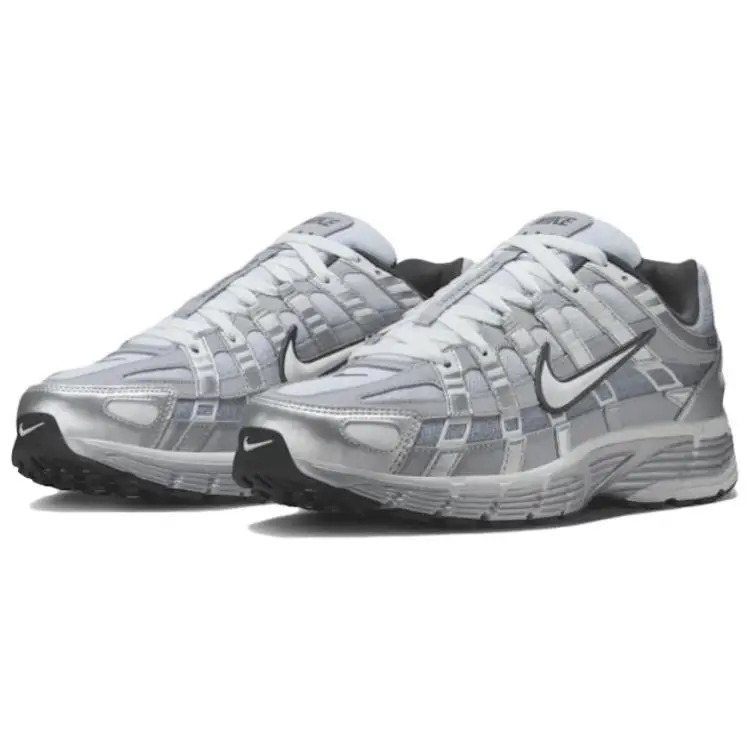 Sneakers da uomo Nike P-6000 Argento Metallizzato Grigio Lupo Bianco Summit IH4465-095 41 miniatura 3