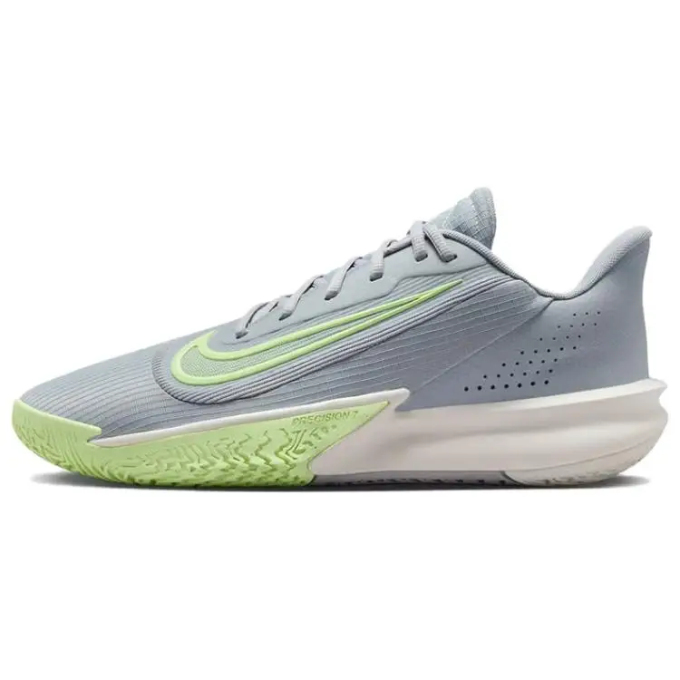 Sneakers da uomo Nike Precision 7 Grigio lupo Giallo volt pallido Phantom HJ9153-002 42