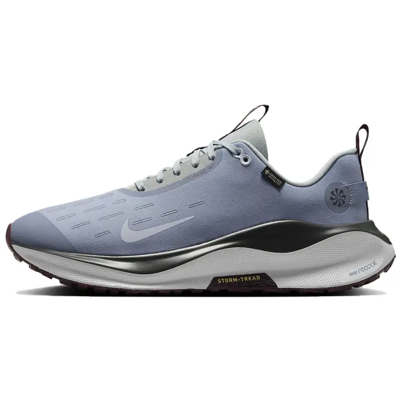 Sneakers da uomo Nike ReactX Infinity Run 4 GORE-TEX Ardesia Cenere Blu Chiaro-Pietra Pomice Grigio Fumo Scuro HQ0265-400 40