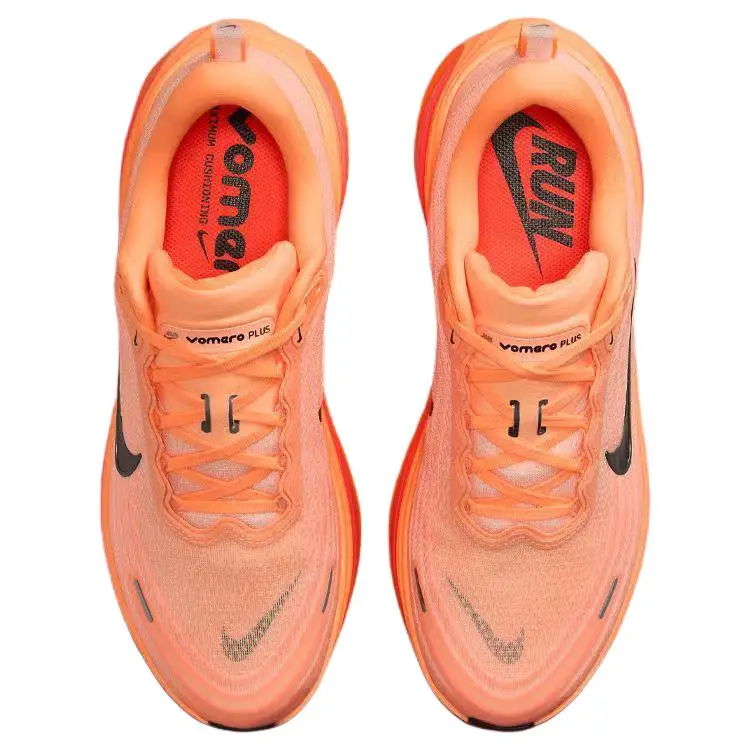 Sneakers da uomo Nike Vomero Plus Orange Pulse Nere Hot-Lava Arancione Totale HV8150-801 40 miniatura 2