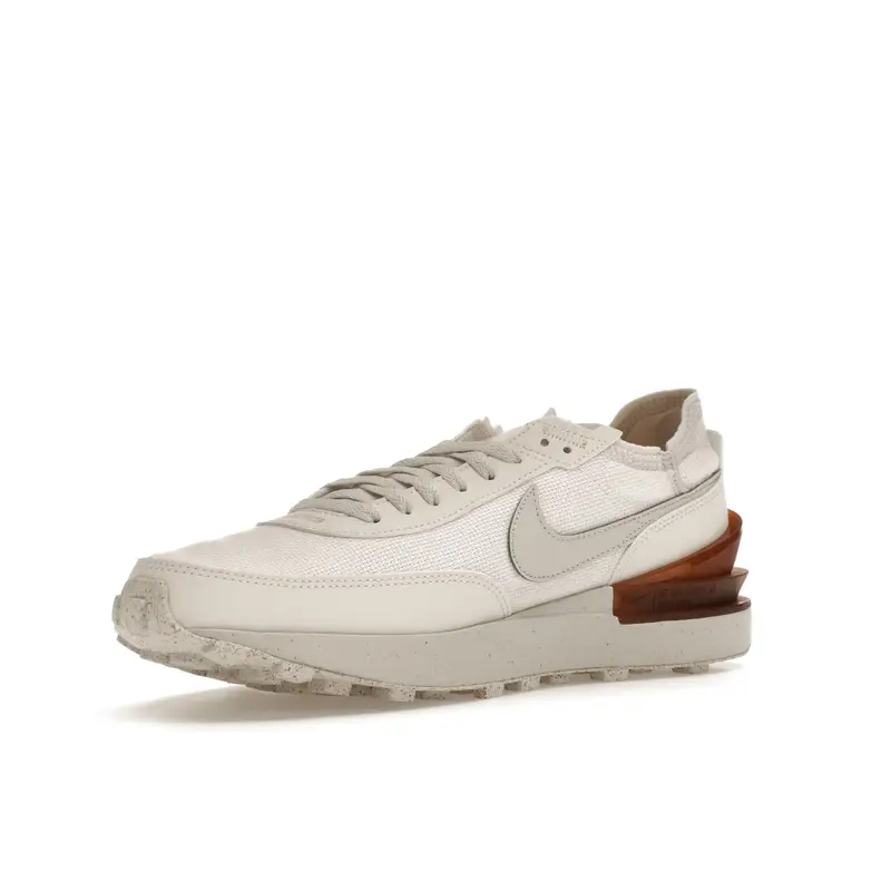 Sneakers da uomo Nike Waffle One SE Phantom Osso Chiaro Bianco Nero DV7192-001 43 miniatura 3