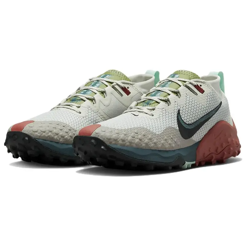 Sneakers da uomo Nike Wildhorse 7 Light Bone Cobblestone Crema Ardesia Minerale Nero CZ1856-005 44 5 miniatura 4