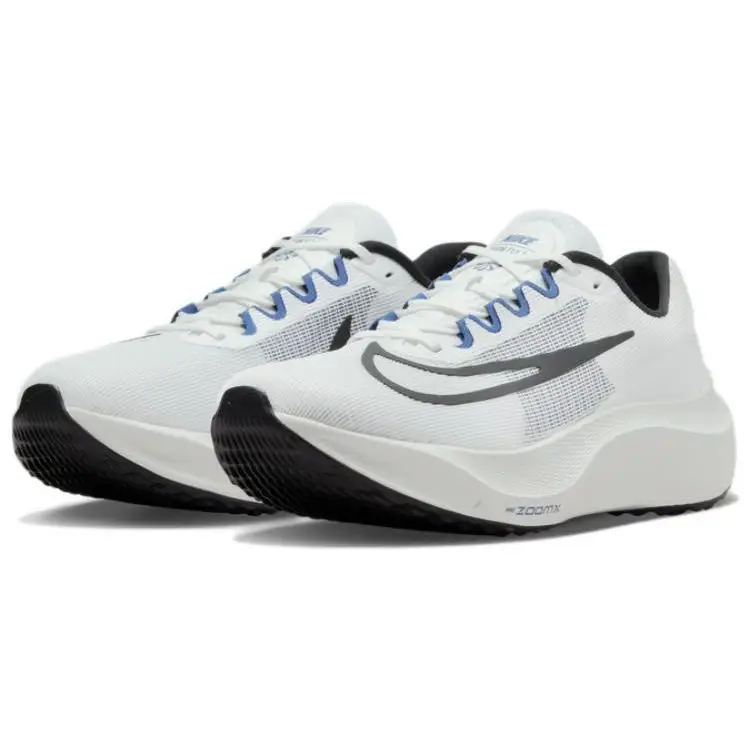 Sneakers da uomo Nike Zoom Fly 5 Bianco Nero Old Royal DZ2769-101 39 miniatura 5