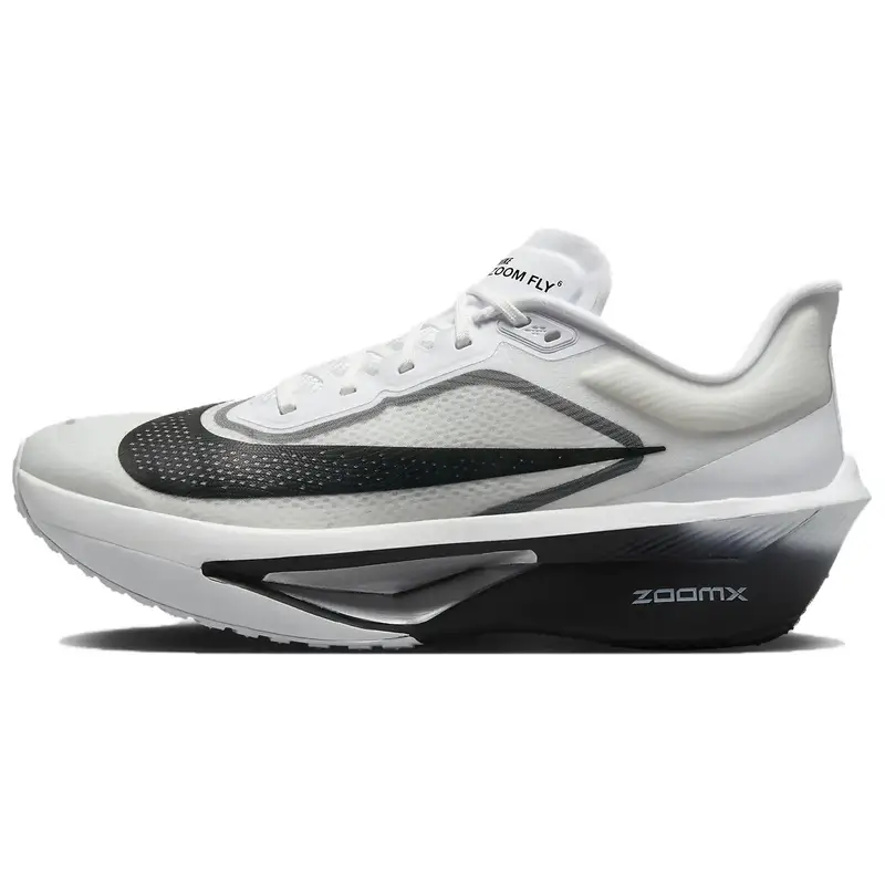 Nike Sneakers da uomo Zoom Fly 6 Bianco Nero Grigio fumo Argento