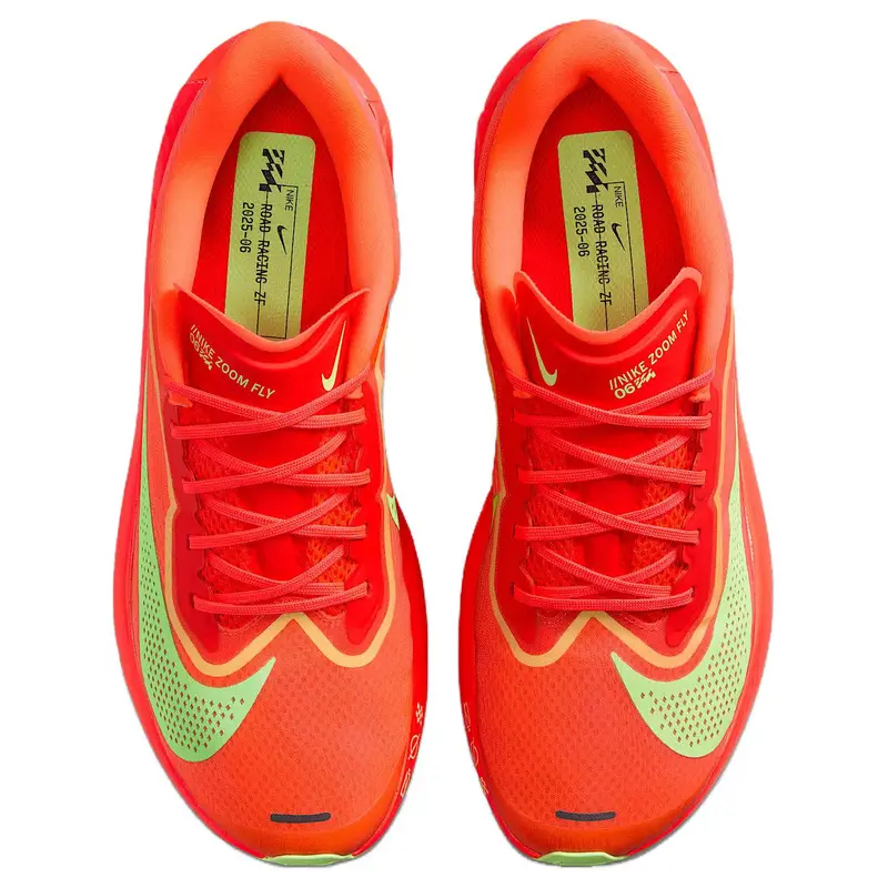 Sneakers da uomo Nike Zoom Fly 6 Bright Crimson Lime Blast Rosso Menta-Schiuma Viola Grotta FN8454-601 44 miniatura 3