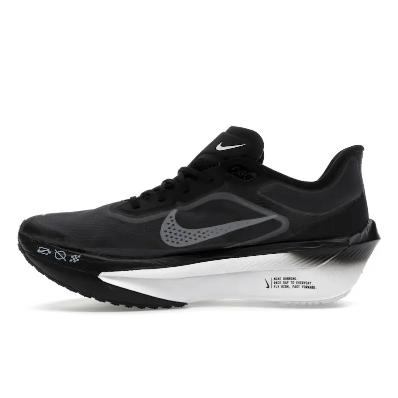 Sneakers da uomo Nike Zoom Fly 6 Nero Grigio fumo chiaro Bianco FN8454-001 48 5 miniatura 4
