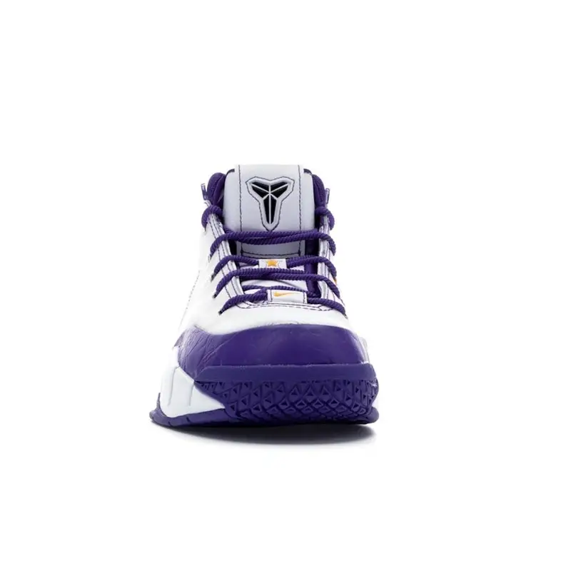 Sneakers da uomo Nike Zoom Kobe 1 Protro Final Seconds Bianco Del-Sol-Viola Varsity AQ2728-101 42 miniatura 2
