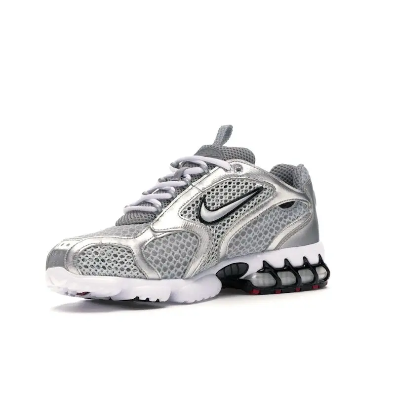 Sneakers da uomo Nike Zoom Spiridon Caged 2 Argento Metallizzato Grigio Fumo Chiaro CJ1288-001 40 miniatura 2