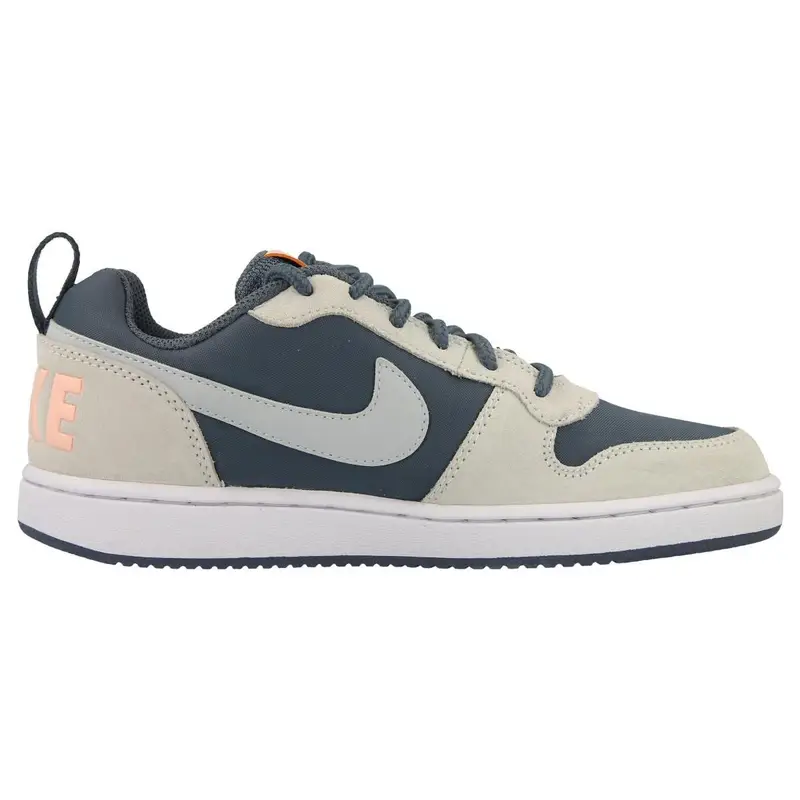 Sneakers Donna Nike Court Borough Low Premium Blu Armeria Platino Puro Bianco 861533-400 39 miniatura 3