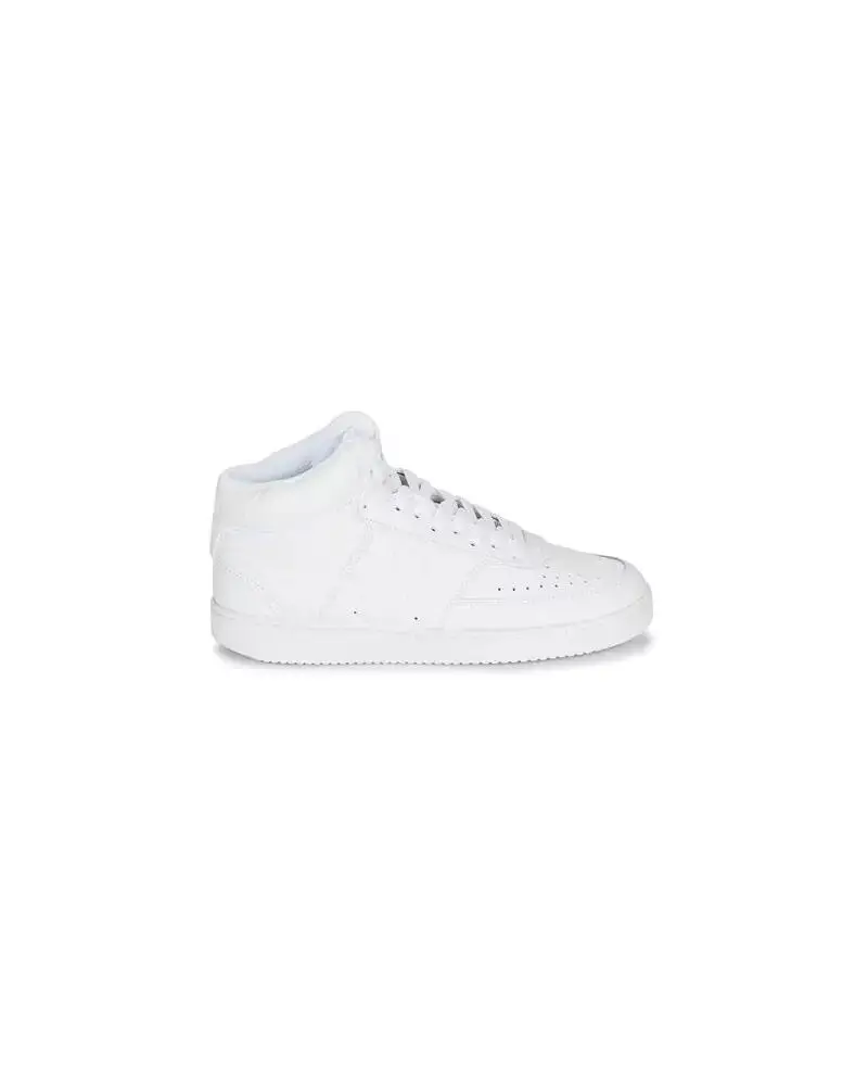 Sneakers donna nike court vision mid- pelle-bianco-cd- | Nike
