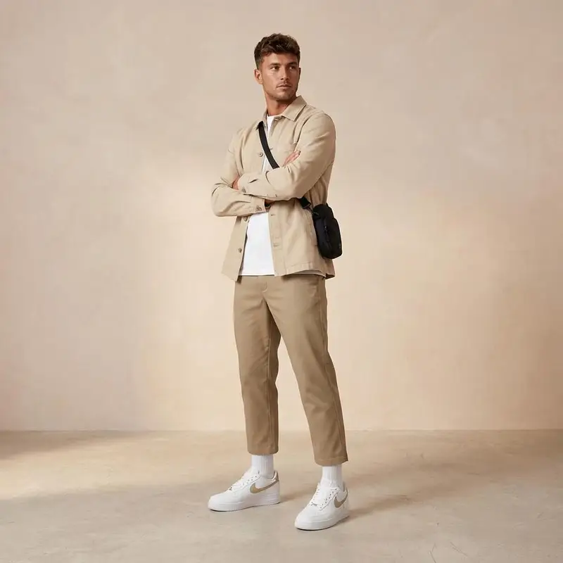 Sneakers Nike Air Force 1 07 Classic Comfort Uomo Sneakers Bianco FJ4146120 46 miniatura 4