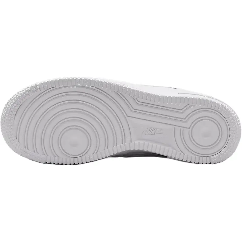 Sneakers Nike Air Force 1 GS Bianche Azzurro Armatura Chiaro Bambino IH4475-100 miniatura 4