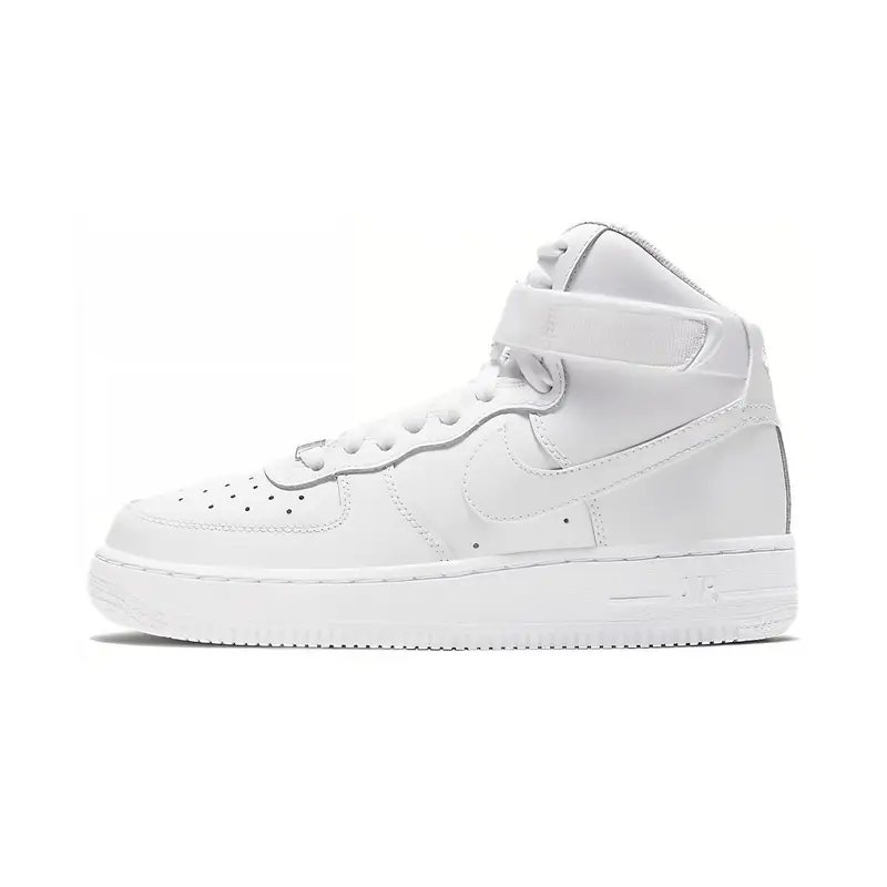 Sneakers Nike Air Force 1 High LE GS Triple White Bambino DH2943-111 38 5