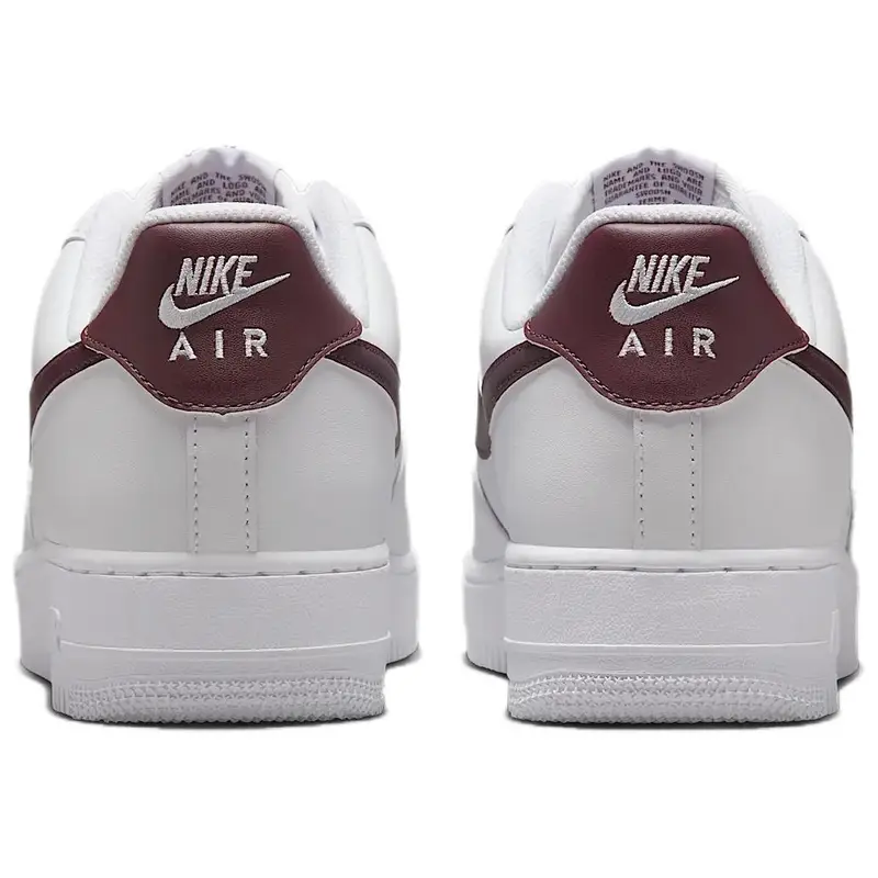 Sneakers Nike Air Force 1 Low '07 Bianche Burgundy Crush FJ4146-112 43 bianco miniatura 2