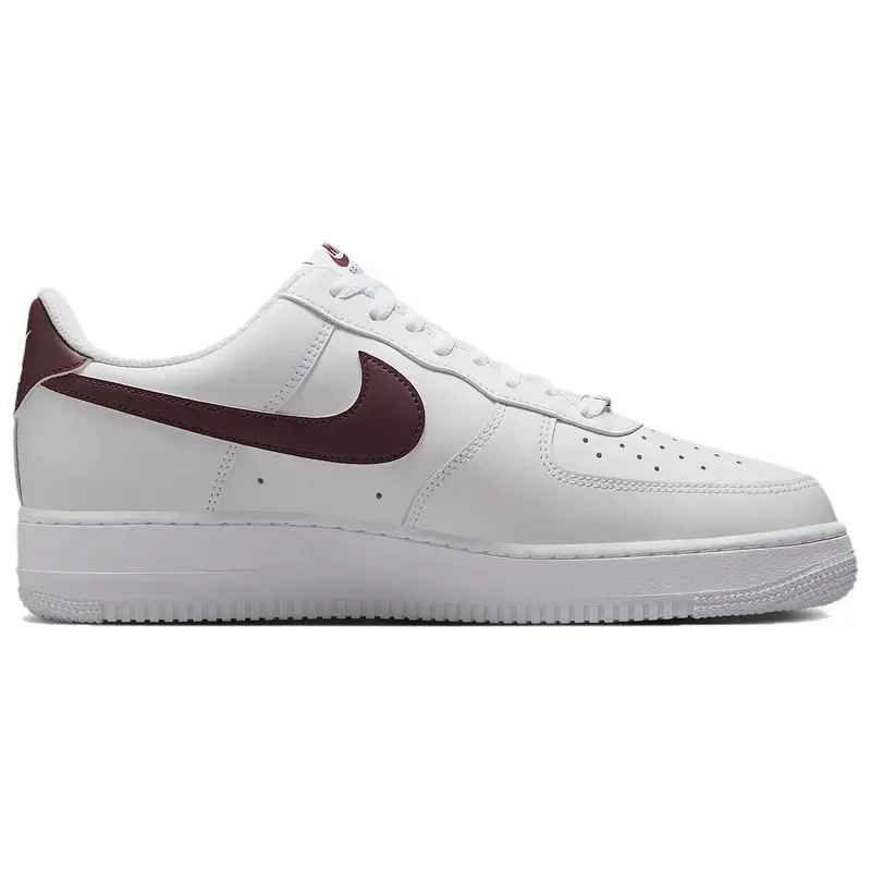 Sneakers Nike Air Force 1 Low '07 Bianche Burgundy Crush FJ4146-112 43 bianco miniatura 4
