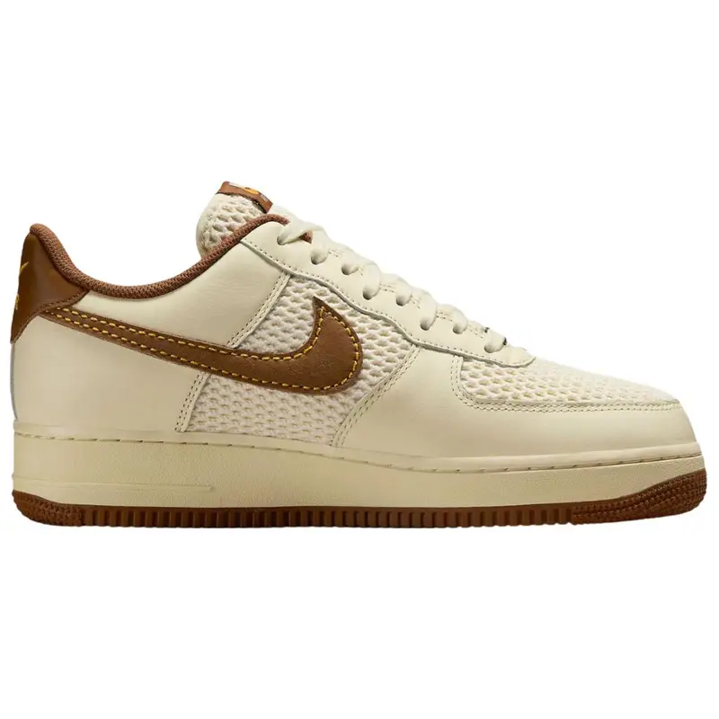 Nike Sneakers Air Force 1 Low 07 LV8 Latte di Cocco e Oro Canyon miniatura 5